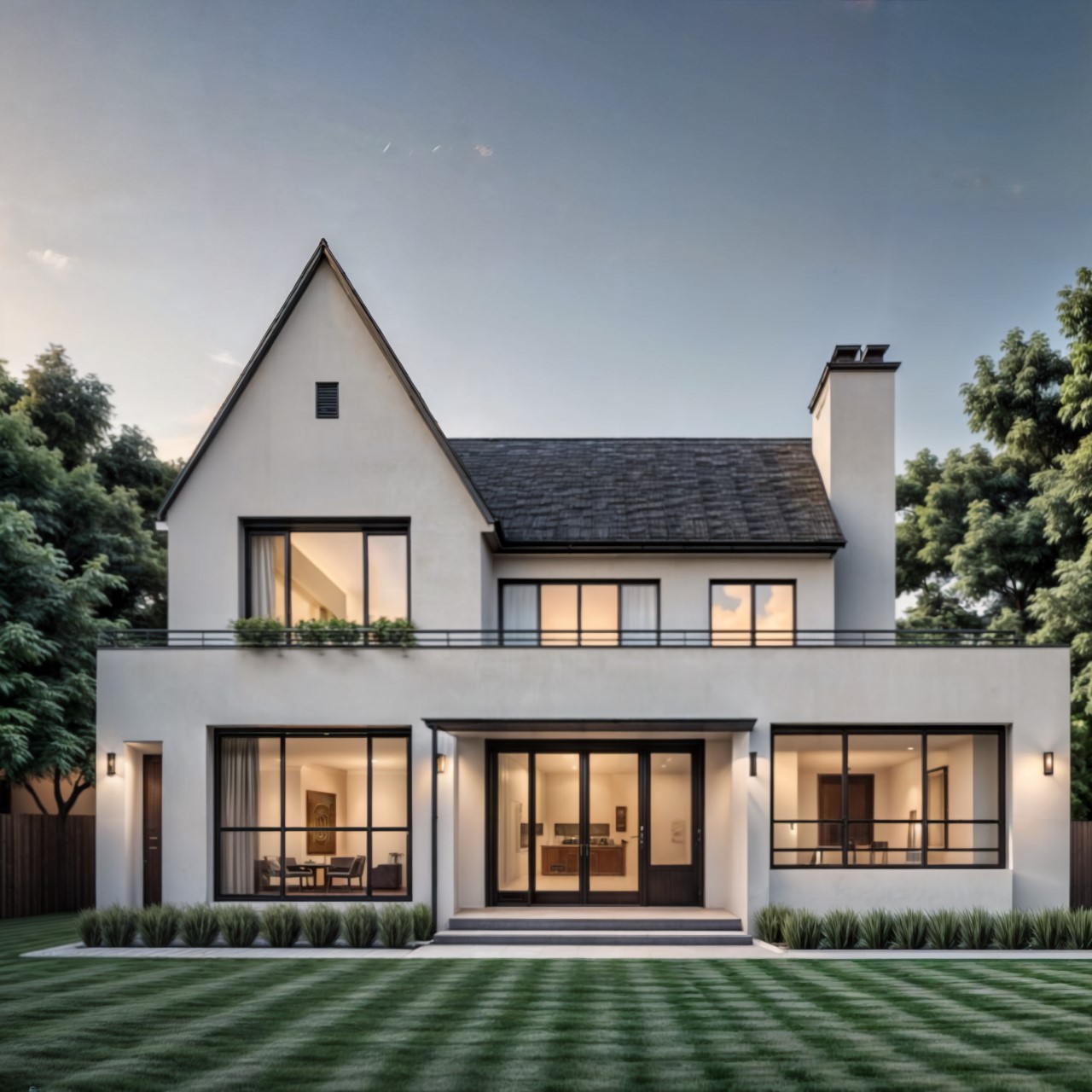 Fachadas De Casas Modernas Con La Elegancia Europea fachadas-de-casas-modernas-con-la-elegancia-europea